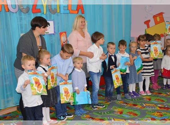 Uroczyste obchody Dnia Edukacji Narodowej w naszym przedszkolu!
