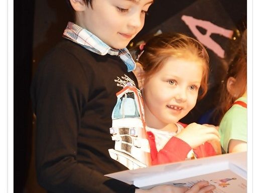 Konkurs recytatorski - drugie miejsce zajęły dzieci z naszego przedszkola.