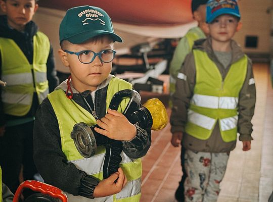 Wizyta na  Komendzie Powiatowej Państwowej Straży Pożarnej w Lęborku