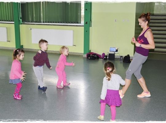 Edukacja z udziałem psa i zumba dla dzieci